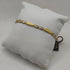 Bracciale Oro 18k maglia semirigida bicolore 21,5 cm 6.60 gr | Gioiellitosti.it